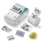 NIIMBOT B1 Label Makers, 2 Inch Bluetooth Label Maker Auto Identification Portable Label Printer (Cyan)